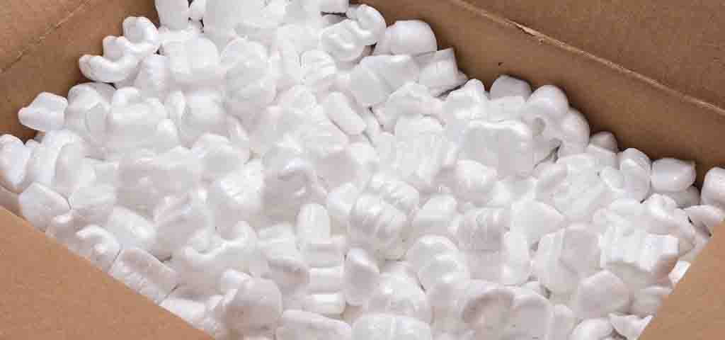 Foam particles filling for plush toys