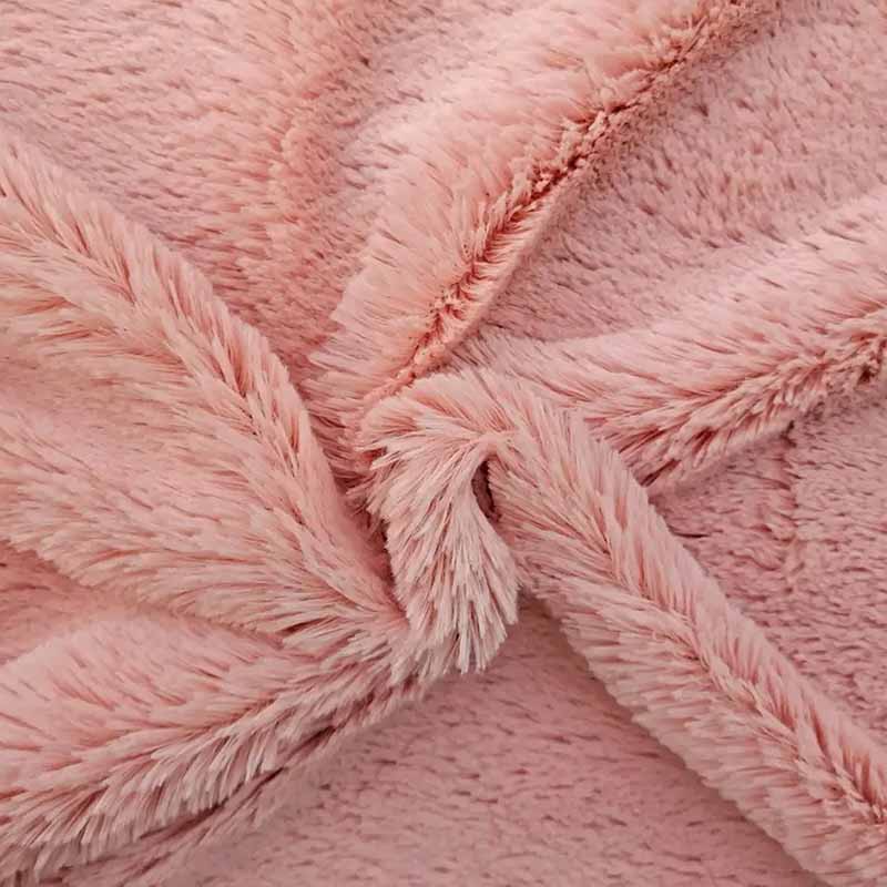 Long pile plush fabric