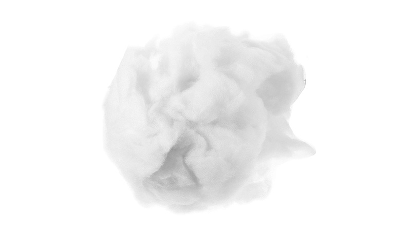 PP cotton polyester fiberfill for plush toy stuffing