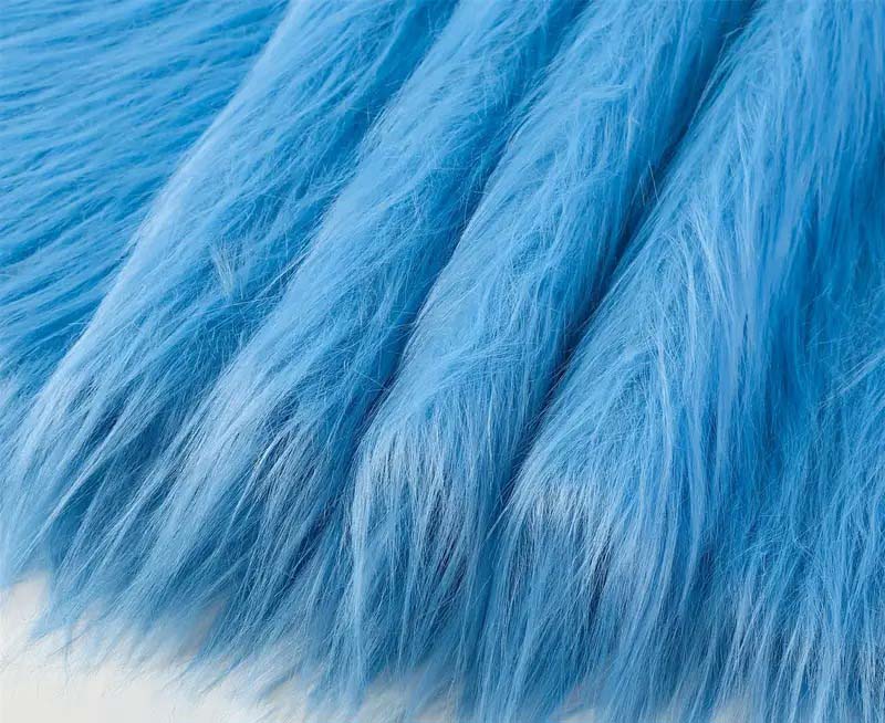 Long pile plush for smart plush toys
