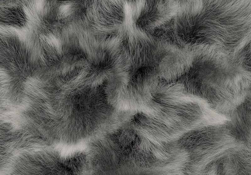 Faux fur fabric for smart plush toys