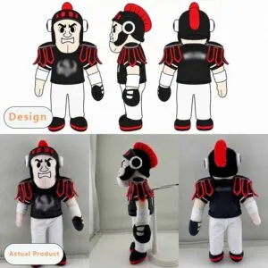 Comparison of plush toy designs and actual products1