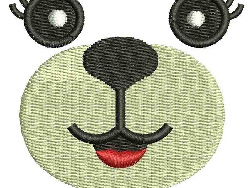 Flat Embroidery-Mouth