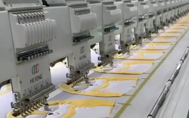Plush Toy Embroidery Process