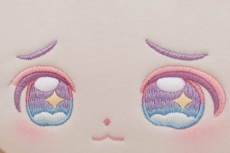 Embroidered Anime Plush Eyes
