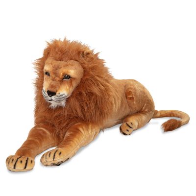 Realistic Lion Plush Toy