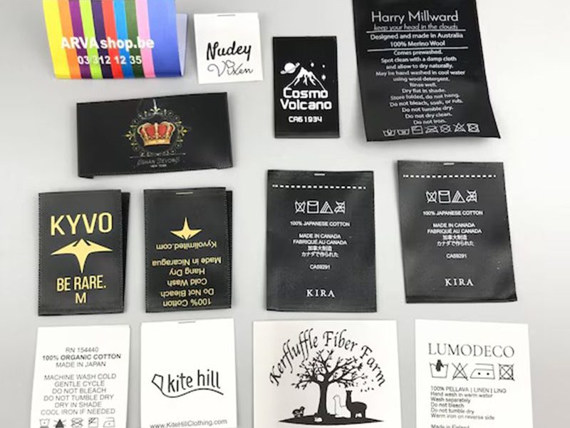 Custom Branding, Labels & Embellishments
